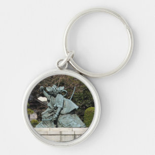 Porte-clés Samurai Kamakura Gongoro Kagemasa Kabuki Statue