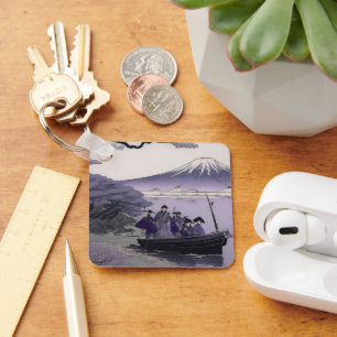 Porte-clés Samurai Keychain Mount Fuji Japanese Art