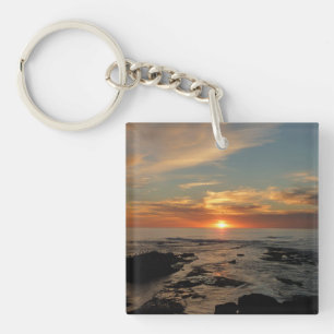 Porte-clés San Diego Sunset II California Seascape