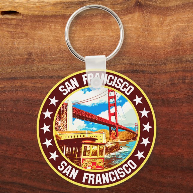 Porte-clés San Francisco (Recto)