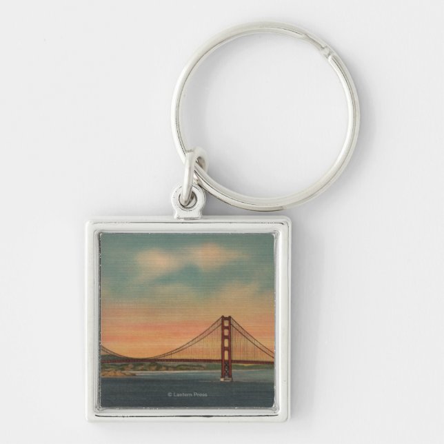 Porte-clés San Francisco, CA 2 (Devant)