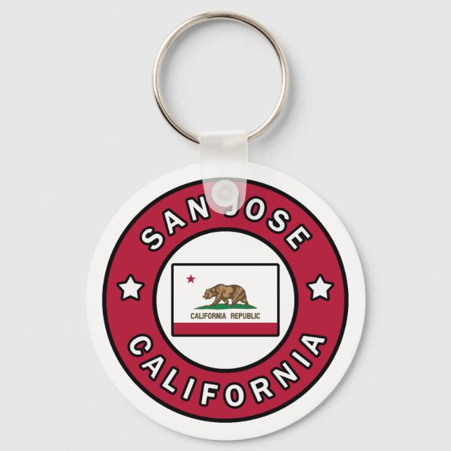 Porte-clés San Jose Californie (Recto)