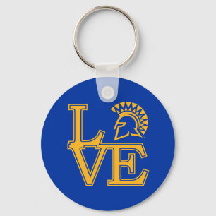 Porte-clés San Jose State Love