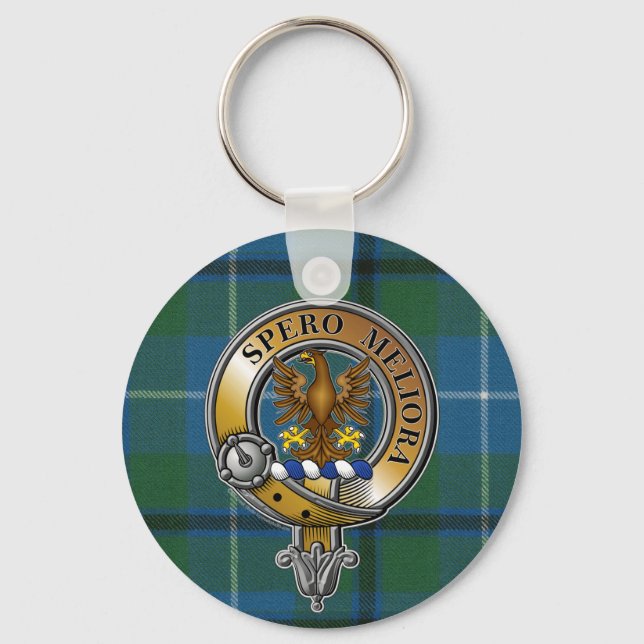 Porte-clés Sandilands Tartan & Badge (Recto)