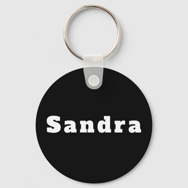 Porte-clés Sandra (Recto)