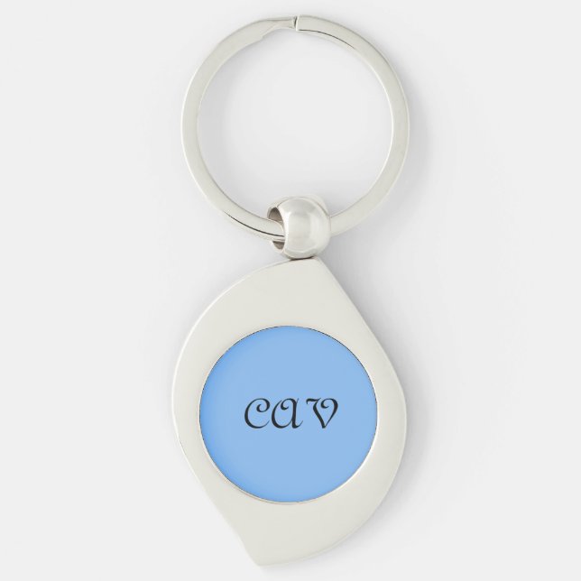 Porte-clés Sangria Cornflower Blue (Devant)