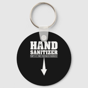 Porte-clés Sanitizer à la main Funny Sarcastique Adulte Humou