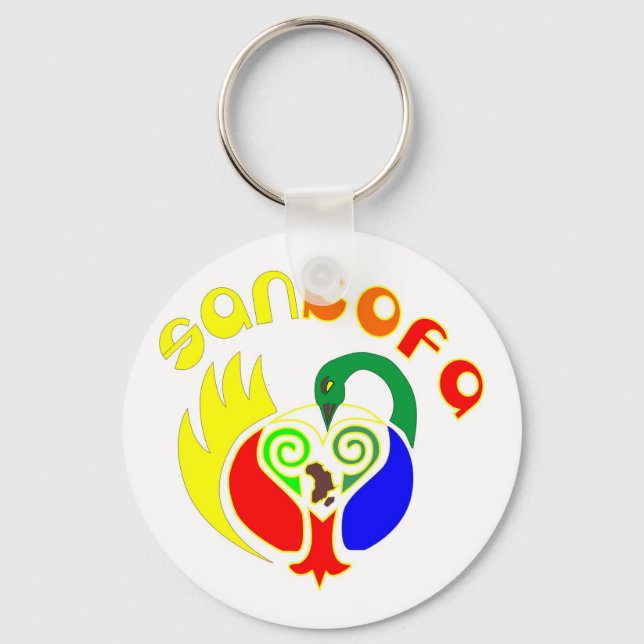 PORTE-CLÉS SANKOFA (Recto)