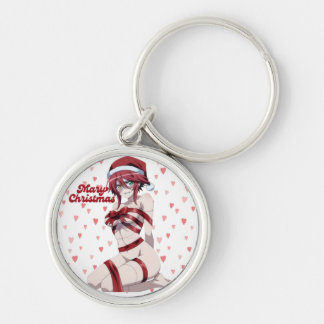 Porte-clés Santa Sexy Fête de Noël Anime Fille Emballée