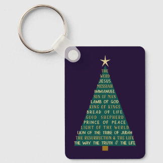 Porte-clés Sapin de Noël des Noms de Jésus