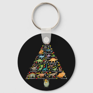 Porte-clés Sapin de Noël Fanny dinosaure Cadeaux de Noël Dino
