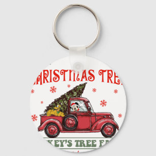 Porte-clés sapin de Noël fraîchement coupé2