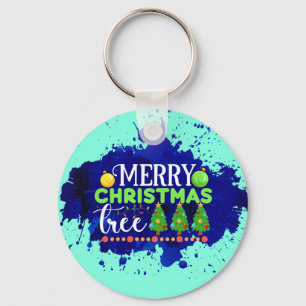 Porte-clés Sapin de Noël joyeux-34564