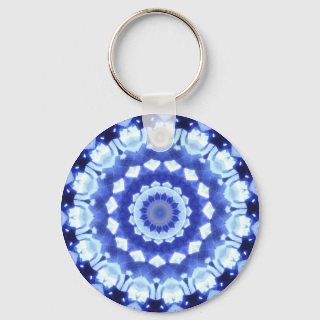Porte-clés Sapphire Kaleidoscope (Recto)