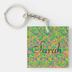 Porte-clés Sarah d'abrégé sur noir orphelin doux