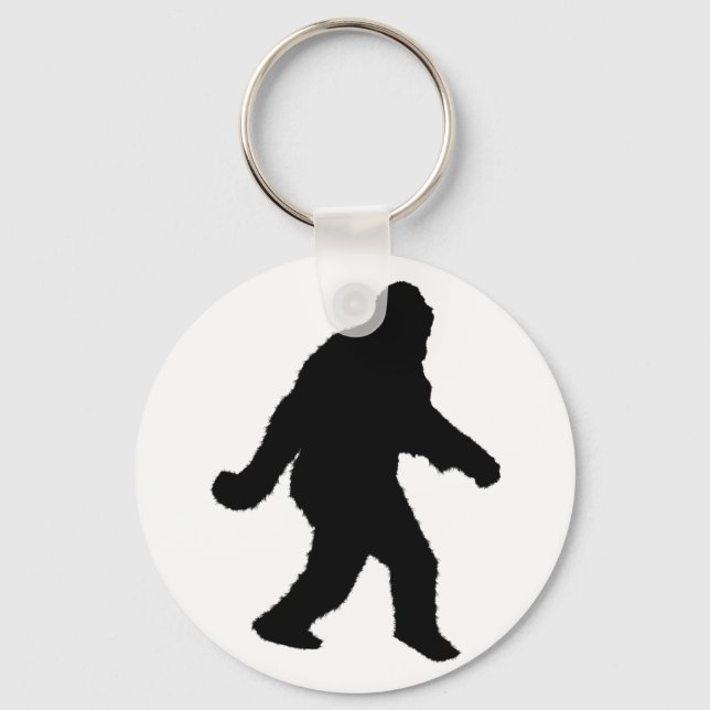 Porte-clés Sasquatch Squatchin' Silhouette (Recto)
