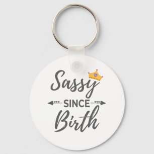 Porte-clés Sassy Girl Don Sassy depuis le cadeau de naissance