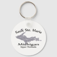 Sault Ste Marie Michigan Plan Porte - clé