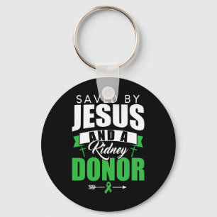Porte-clés Sauvé Par Jésus Et Une Transplantation D'Organes D