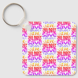 Porte-clés Sauver les enfants, sauver des vies