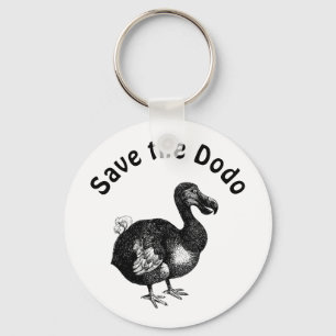 Porte-clés Sauvez le porte - clé Dodo
