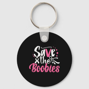 Porte-clés Sauvez les bébés Boo Cancer du sein Cancer du sein