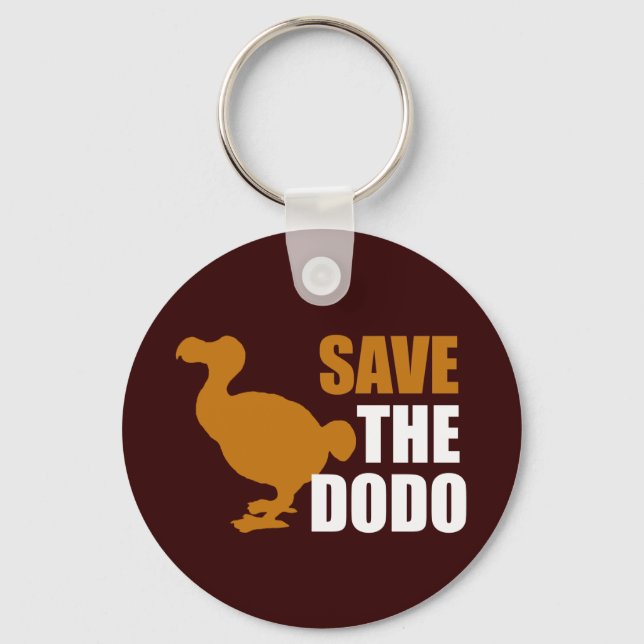Porte-clés Sauvez L'Oiseau De Dodo ! (Recto)