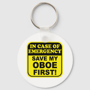 Porte-clés Sauvez mon hautbois