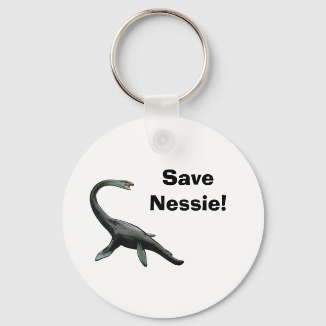 Porte-clés Sauvez Nessie ! (Recto)