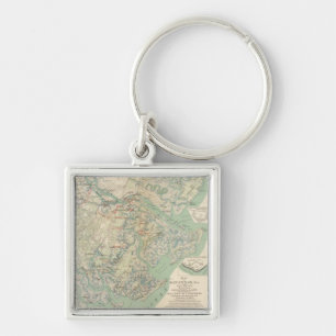 Porte-clés Savannah, Ga et environs
