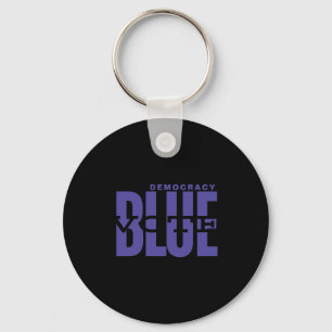 Porte-clés Save Democracy - Vote Blue - Make Truth Great