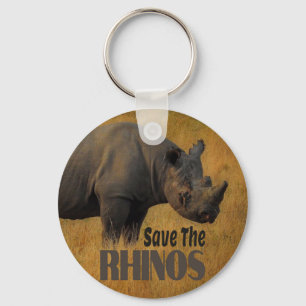 Porte-clés Save The Rhinos
