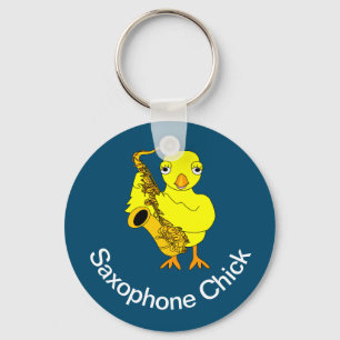 Porte-clés Saxophone Chick