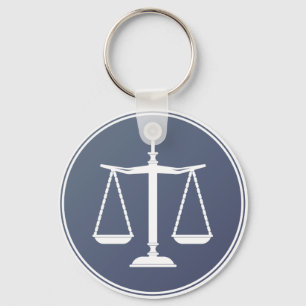 Porte-clés Scales de justice - Porte - clés de droit