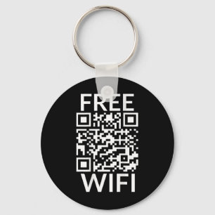 Porte-clés Scan Drôle Wifi Gratuit Trump Danse Blague Qr Prés