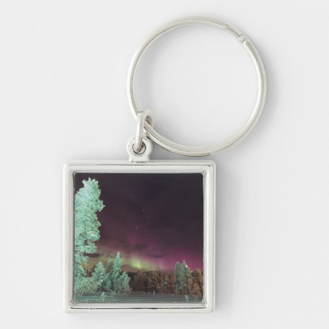 Porte-clés Scandinavie, Finlande, Laponie, Kakslauttanen, (Devant)
