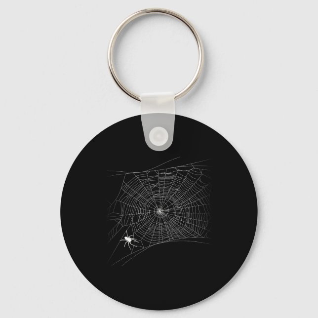 Porte-clés Scanner Web - Black Widow Halloween (Recto)