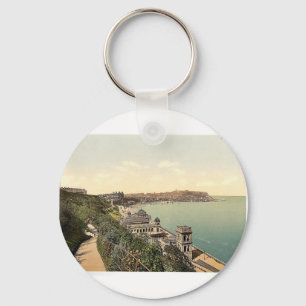 Porte-clés Scarborough, South Bay, Yorkshire, England rare Ph