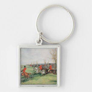 Porte-clés Scène sportive, 19ème siècle
