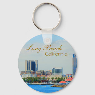 Porte-clés Scenic Long Beach Skyline