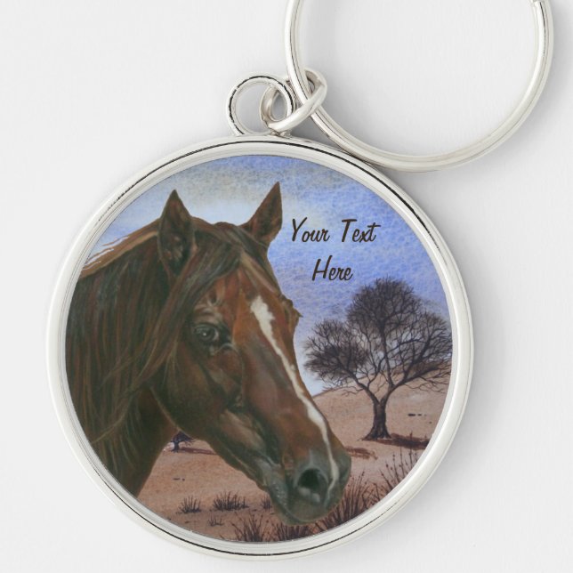 Porte-clés scenic porchestnut mare (Devant)