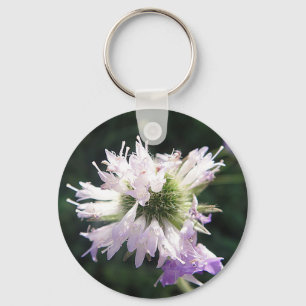 Porte-clés Schlüsselanhänger lila Wildblüte
