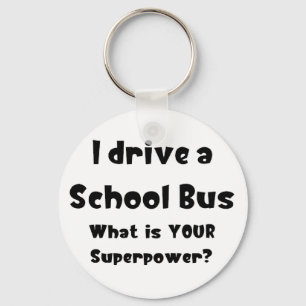 Porte-clés School bus driver