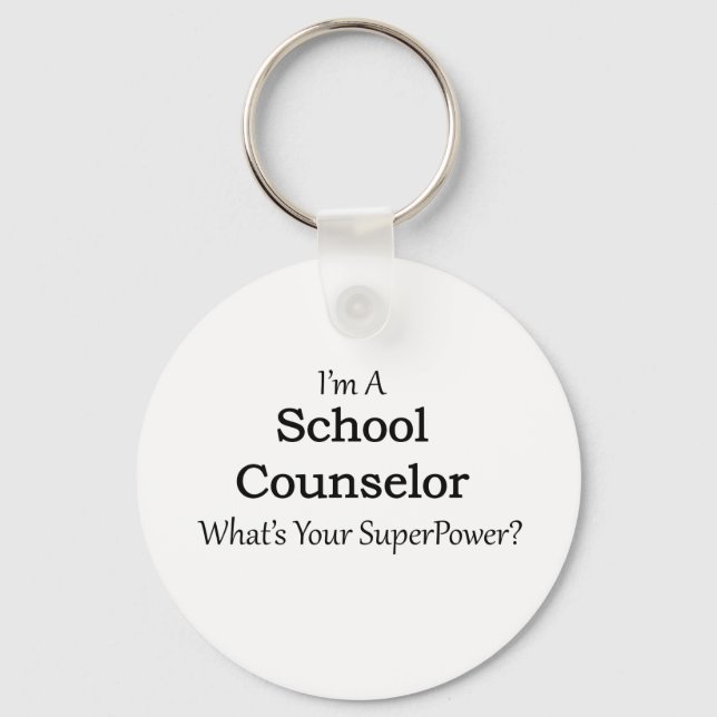 Porte-clés School Counselor (Recto)