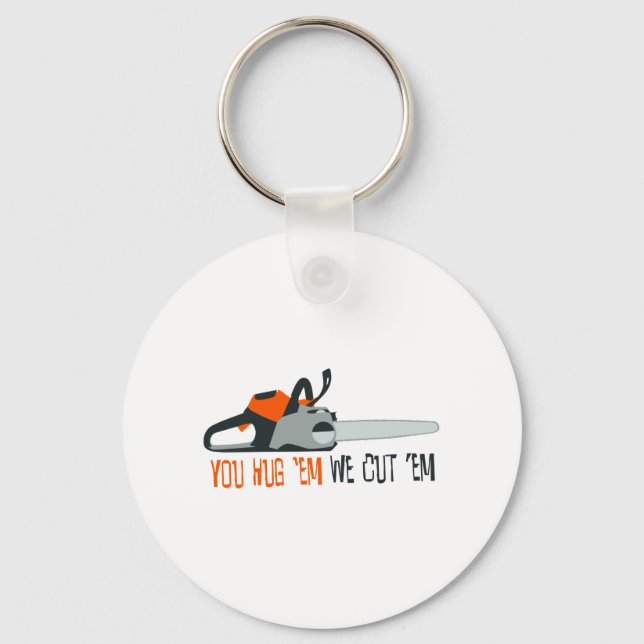 Porte-clés Scie à chaîne (Recto)