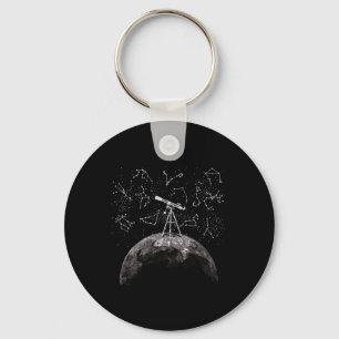 Porte-clés Science de la Lune - Professeur d'astronomie, Astr