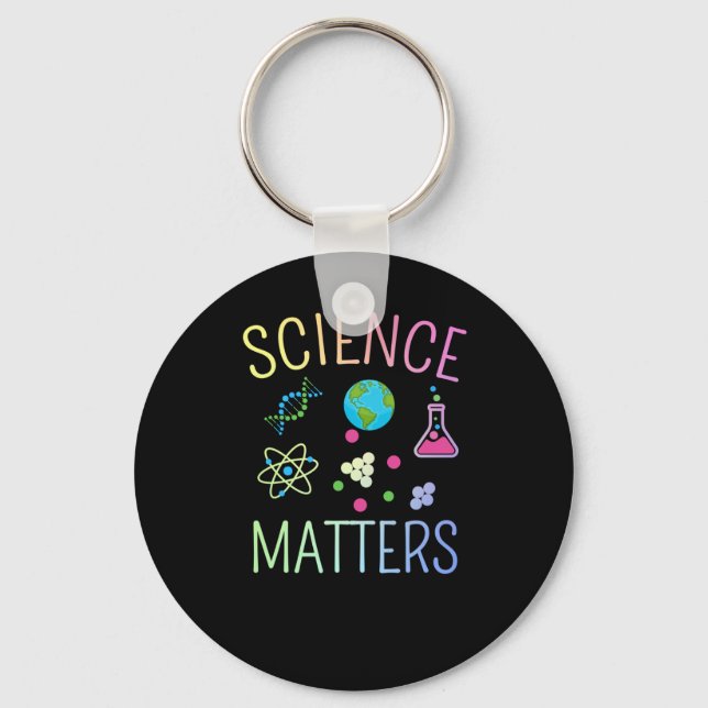 Porte-clés Science S - Drôle Sticker de jeu de mots (Recto)