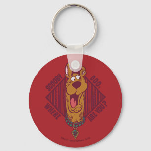 Porte-clés Scooby-Doo Où Êtes-Vous Graphique Tribal