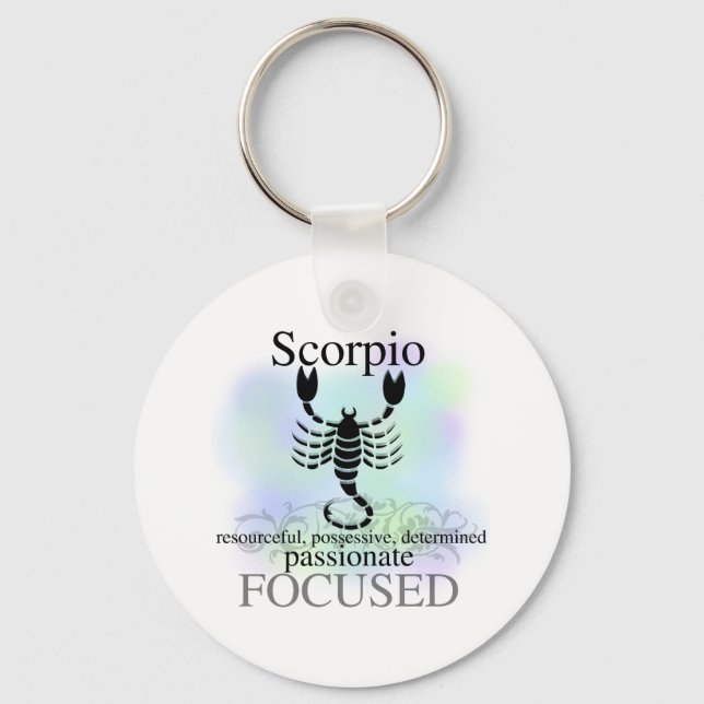 Porte-clés Scorpio à votre sujet (Recto)