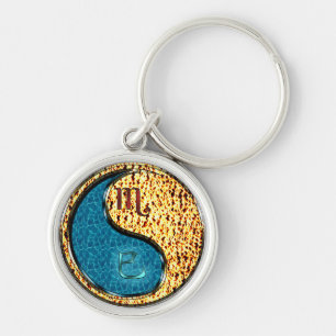 Porte-clés Scorpio et serpent de feu